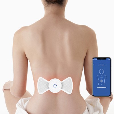 Sunmas APP bluetooth wireless control self adhesive best back massager